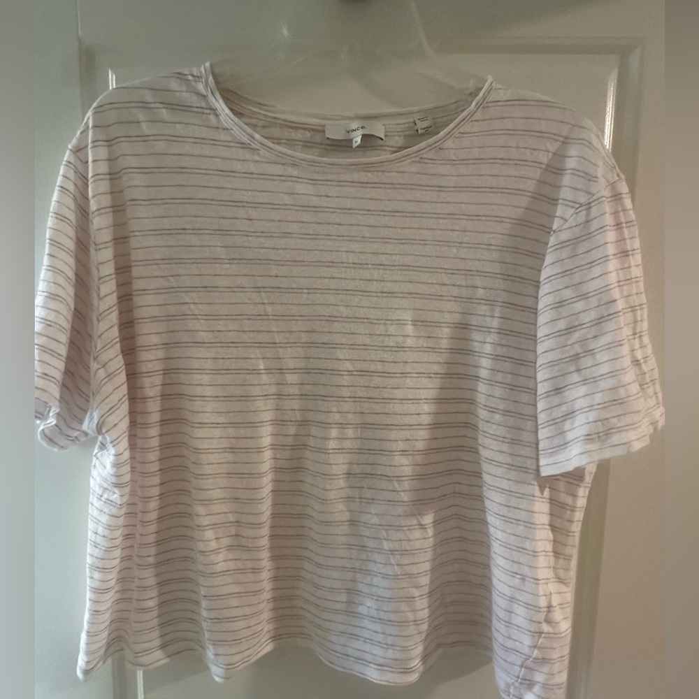 Vince Cropped T-Shirt (XL)